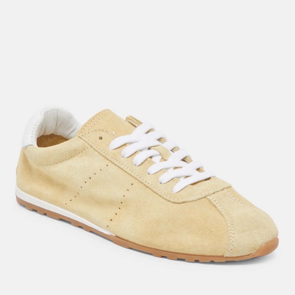 Dolce Vita Serina Sneakers Yellow Suede